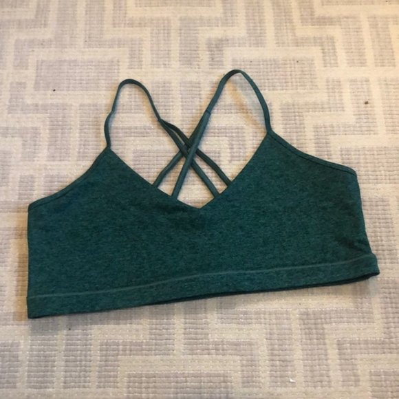 We Over Me Bliss Green Sports Bra - Picture 2 of 5